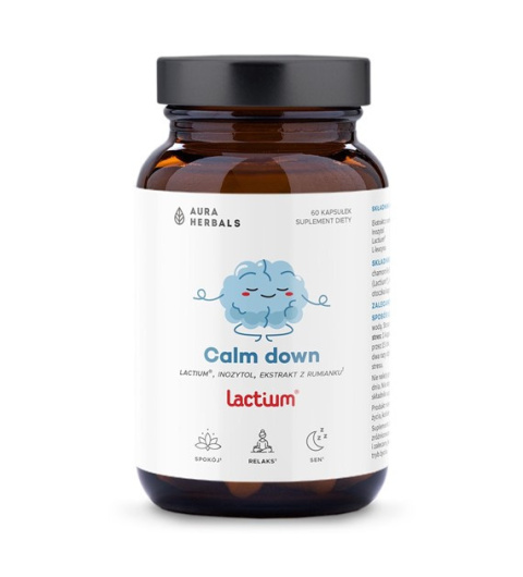 Calm down, Lactium®, kapsułki 60 szt.