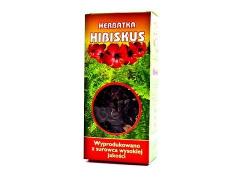 HERBATKA HIBISKUS BIO 50 g - DARY NATURY HERBATKA HIBISKUS BIO 50 g - DARY NATURY