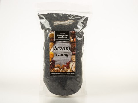 SEZAM CZARNY EXTRA JAKOŚĆ 500g Swojska Piwniczka SEZAM CZARNY EXTRA JAKOŚĆ 500g Swojska Piwniczka