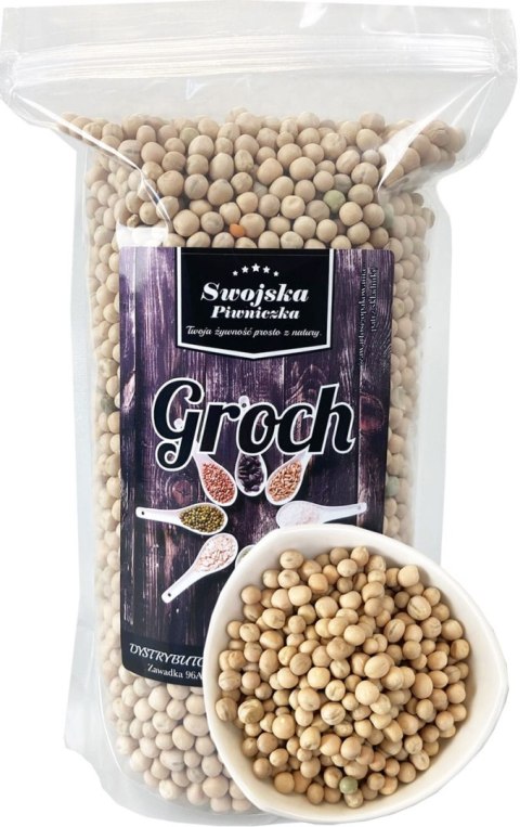 GROCH CAŁY 1KG SWOJSKA PIWNICZKA GROCH CAŁY 1KG SWOJSKA PIWNICZKA
