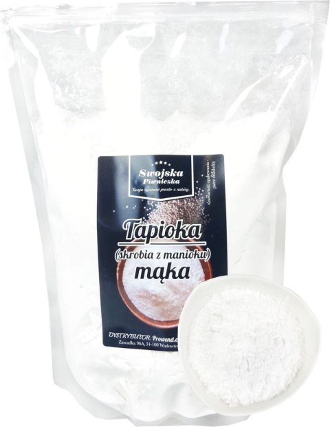 MĄKA TAPIOKOWA TAPIOKA MANIOK 500g Swojska Piwniczka MĄKA TAPIOKOWA TAPIOKA MANIOK 500g Swojska Piwniczka