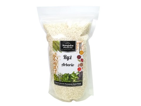 RYŻ WŁOSKI ARBORIO DO RISOTTO 1KG SWOJSKA PIWNICZKA RYŻ WŁOSKI ARBORIO DO RISOTTO 1KG SWOJSKA PIWNICZKA