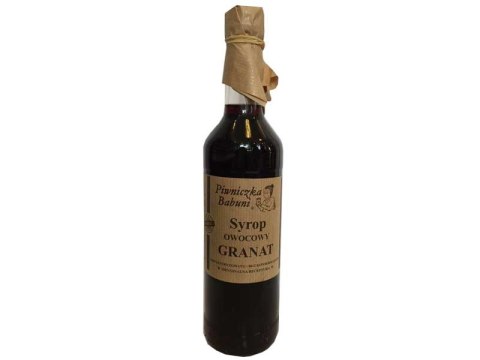 POMEGRANATE FRUIT SYRUP 500ML GRANNY'S CELLAR POMEGRANATE FRUIT SYRUP 500ML GRANNY'S CELLAR