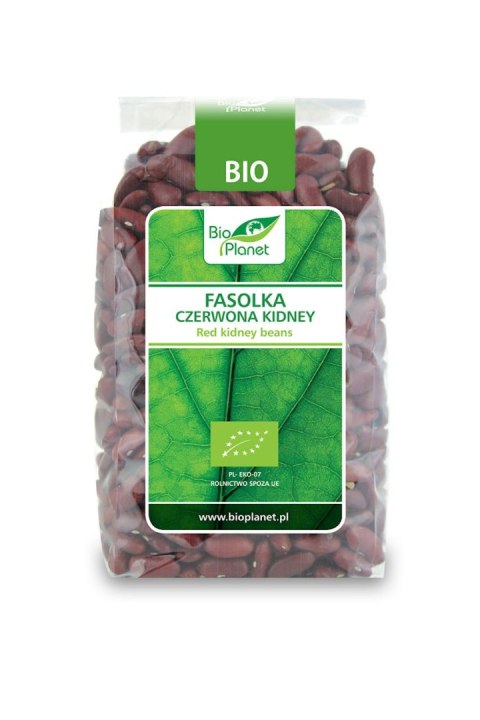 BIO PLANET Fasolka Kidney czerwona BIO 400g BIO PLANET Fasolka Kidney czerwona BIO 400g