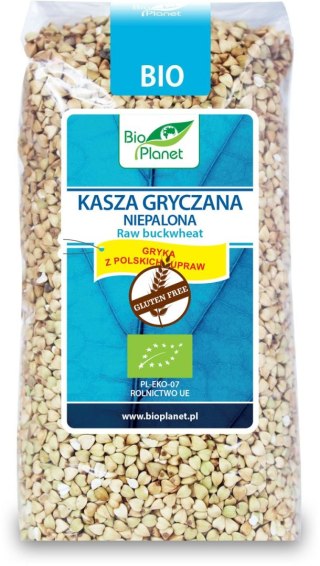 BIO PLANET Kasza gryczana niepalona bezglutenowa BIO 500g