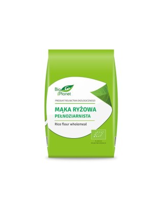 BIO PLANET Mąka ryżowa pełnoziarnista BIO 500g