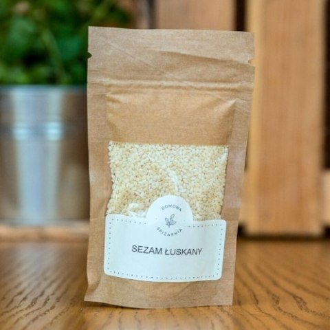 Sezam łuskany 50g DOMOWASPIZARNIA Sezam łuskany 50g DOMOWASPIZARNIA