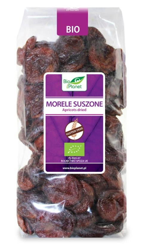BIO PLANET Morele suszone bezglutenowe BIO 1kg BIO PLANET Morele suszone bezglutenowe BIO 1kg