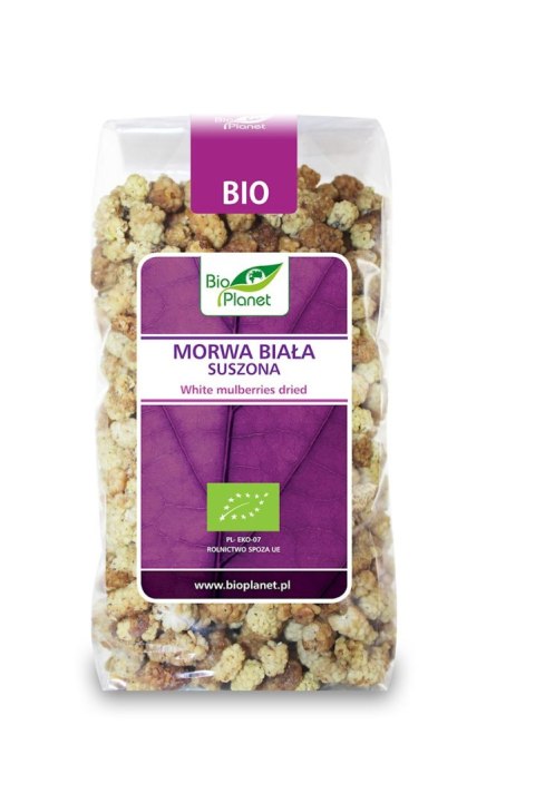 BIO PLANET Morwa biała owoc BIO 250g BIO PLANET Morwa biała owoc BIO 250g