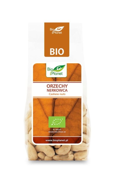 BIO PLANET Orzechy nerkowca BIO 100g BIO PLANET Orzechy nerkowca BIO 100g
