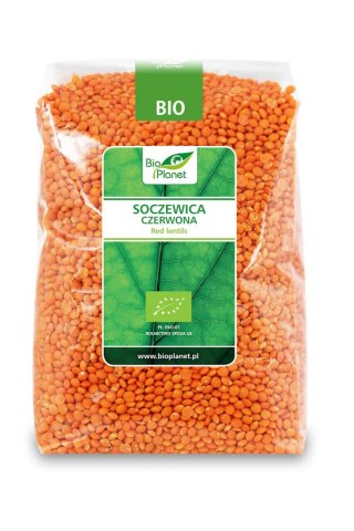 BIO PLANET Soczewica czerwona BIO 1kg