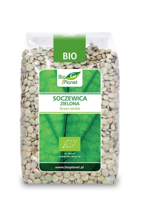 BIO PLANET Soczewica zielona BIO 400g BIO PLANET Soczewica zielona BIO 400g