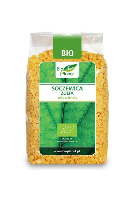 BIO PLANET Soczewica żółta BIO 400g