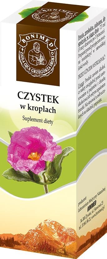 Czystek w kroplach 100ml BONIMED Czystek w kroplach 100ml BONIMED
