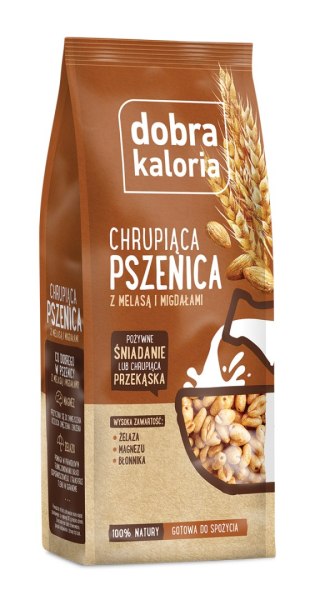 DOBRA KALORIA Chrupiąca pszenica z migdałami 120g KUBARA