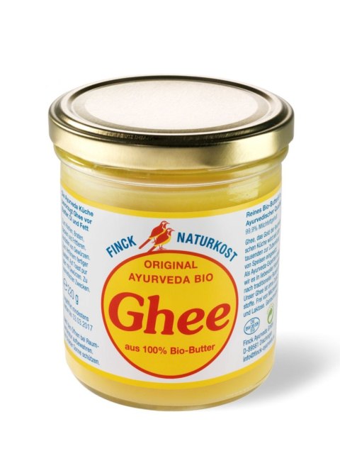 FINCK AYURVEDA Masło klarowane (Ghee) BIO 220g FINCK AYURVEDA Masło klarowane (Ghee) BIO 220g