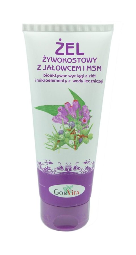 GORVITA Żel żywokostowy z jałowcem i MSM 200ml GORVITA Żel żywokostowy z jałowcem i MSM 200ml