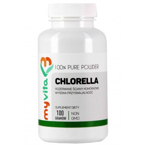 MyVita Chlorella proszek 100g MyVita Chlorella proszek 100g