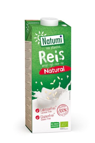 NATUMI Napój ryżowy bezglutenowy BIO 1L