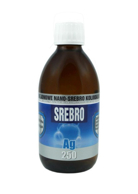 Nano-Srebro koloidalne Ag250 25ppm 300ml PRO AKTIV Nano-Srebro koloidalne Ag250 25ppm 300ml PRO AKTIV