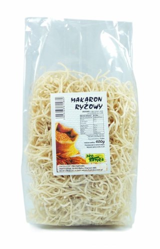 PRO NATURA Makaron ryżowy nitka 400g