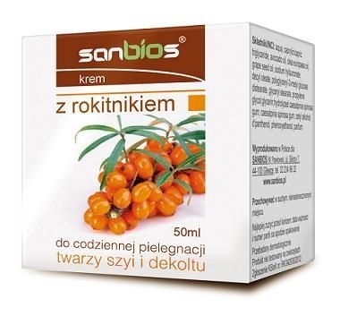 SANBIOS Krem z rokitnikiem 50ml SANBIOS Krem z rokitnikiem 50ml