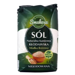 SMAKOSZ Sól kłodawska miałka naturalna kamienna niejodowana 1,1kg