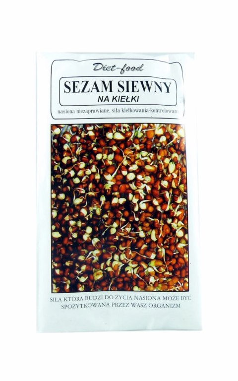 Sezam siewny na kiełki 80g DIETFOOD Sezam siewny na kiełki 80g DIETFOOD