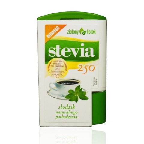 ZIELONY LISTEK Stevia 250 tabletek ZIELONY LISTEK Stevia 250 tabletek