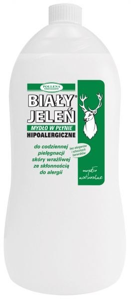 BIAŁY JELEŃ Mydło w płynie naturalne ZAPAS 1l BIAŁY JELEŃ Mydło w płynie naturalne ZAPAS 1l