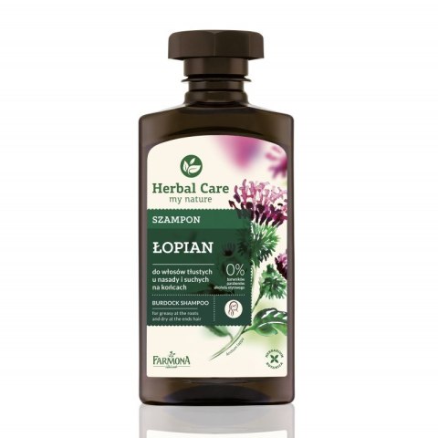 HERBAL CARE Szampon ŁOPIAN 330ml FARMONA HERBAL CARE Szampon ŁOPIAN 330ml FARMONA