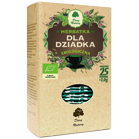 Herbatka Dla Dziadka fix BIO 25*2g DARY NATURY Herbatka Dla Dziadka fix BIO 25*2g DARY NATURY