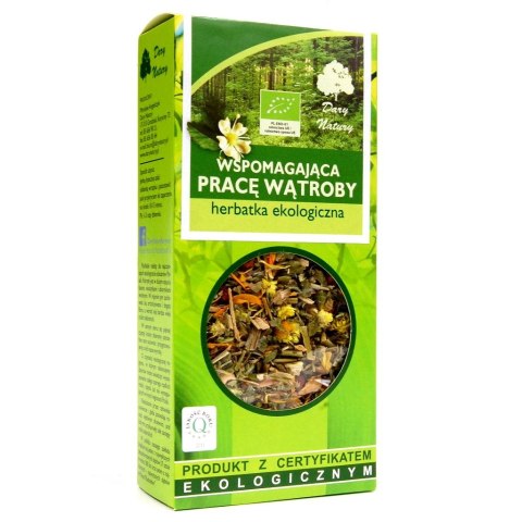 Herbatka Wspomagająca pracę wątroby BIO 50g DARY NATURY Herbatka Wspomagająca pracę wątroby BIO 50g DARY NATURY