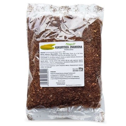 Kukurydza znamiona 50g HERBAPOL KRAKÓW Kukurydza znamiona 50g HERBAPOL KRAKÓW