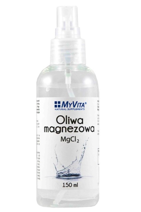 MyVita Oliwa magnezowa 150ml (kosmetyczna) MyVita Oliwa magnezowa 150ml (kosmetyczna)