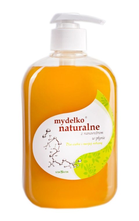 Mydełko naturalne z nanosrebrem w płynie 500ml VINSVIN