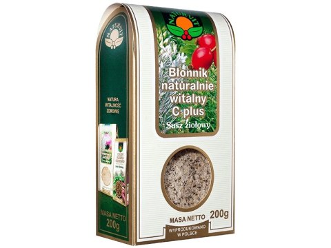 NATURA-WITA Błonnik C PLUS naturalnie witalny 200g NATURA-WITA Błonnik C PLUS naturalnie witalny 200g