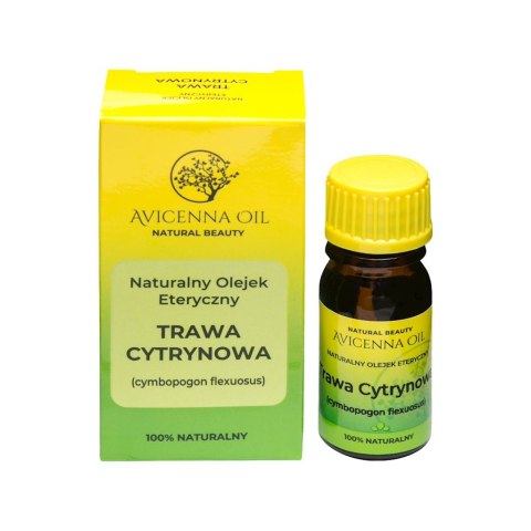 Olejek trawa cytrynowa eteryczny 7ml AVICENNA Olejek trawa cytrynowa eteryczny 7ml AVICENNA