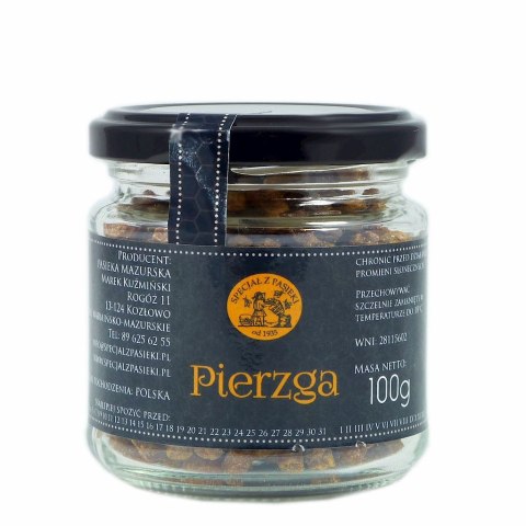 Pierzga czysta (sucha) 100g SPECJAŁ Z PASIEKI Pierzga czysta (sucha) 100g SPECJAŁ Z PASIEKI