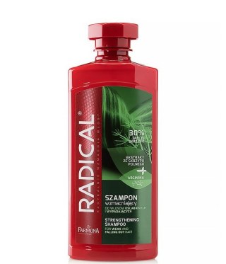 RADICAL Szampon wzmacniający 400ml FARMONA