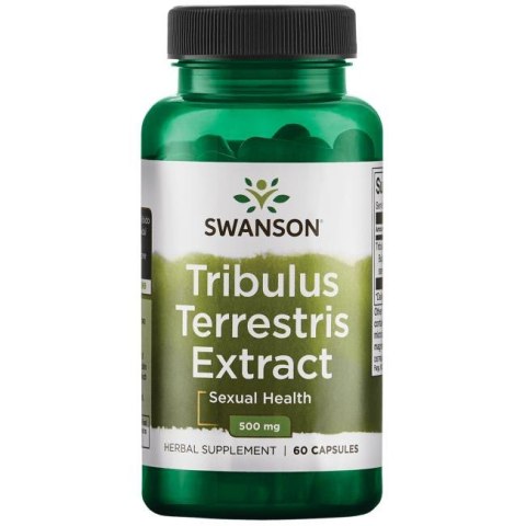 SWANSON Tribulus Terrestris extract 500mg, 60kaps. - Buzdyganek SWANSON Tribulus Terrestris extract 500mg, 60kaps. - Buzdyganek