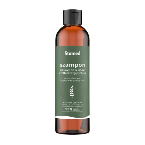 Szampon ziołowy (nowy) do włosów przetłuszczających się 250ml FITOMED Szampon ziołowy (nowy) do włosów przetłuszczających się 250ml FITOMED