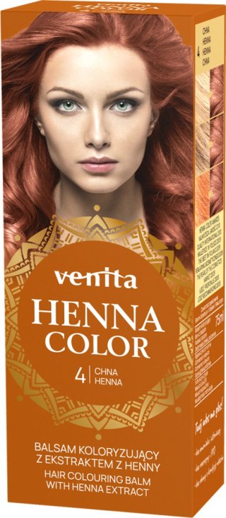 VENITA henna tuba nr 4 chna 75ml - balsam koloryzujący