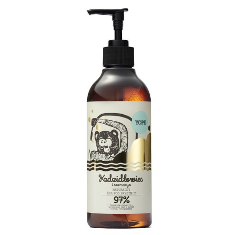 YOPE Żel pod prysznic naturalny Kadzidłowiec i Rozmaryn 400ml YOPE Żel pod prysznic naturalny Kadzidłowiec i Rozmaryn 400ml