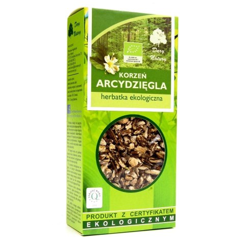 Arcydzięgiel korzeń BIO 100g DARY NATURY Arcydzięgiel korzeń BIO 100g DARY NATURY