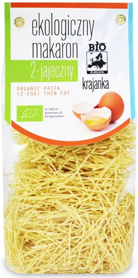 BIO PLANET Makaron 2-jajeczny krajanka BIO 250g BIO PLANET Makaron 2-jajeczny krajanka BIO 250g