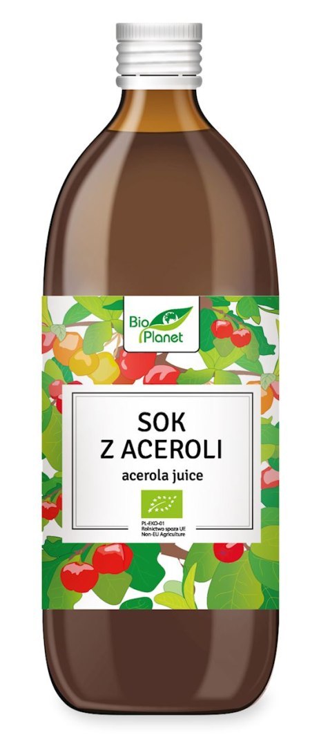 BIO PLANET Sok z Aceroli NFC 100% BIO 500ml BIO PLANET Sok z Aceroli NFC 100% BIO 500ml
