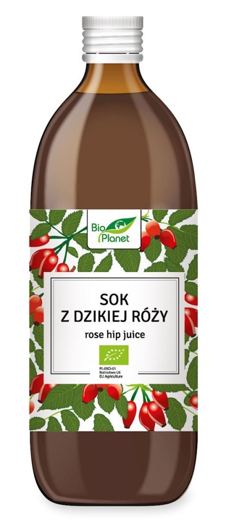 BIO PLANET Sok z Dzikiej róży 100% BIO 500ml BIO PLANET Sok z Dzikiej róży 100% BIO 500ml
