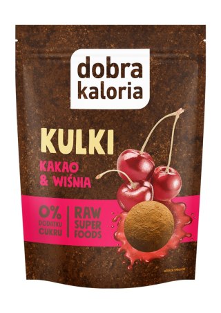 DOBRA KALORIA Kulki Kakao & Wiśnia 58g KUBARA