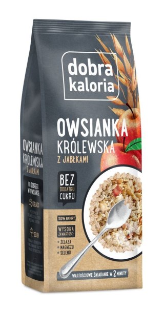 DOBRA KALORIA Owsianka królewska z jabłkami 320g KUBARA